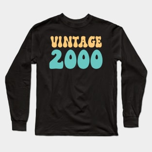 birthday vintage 2000 Long Sleeve T-Shirt